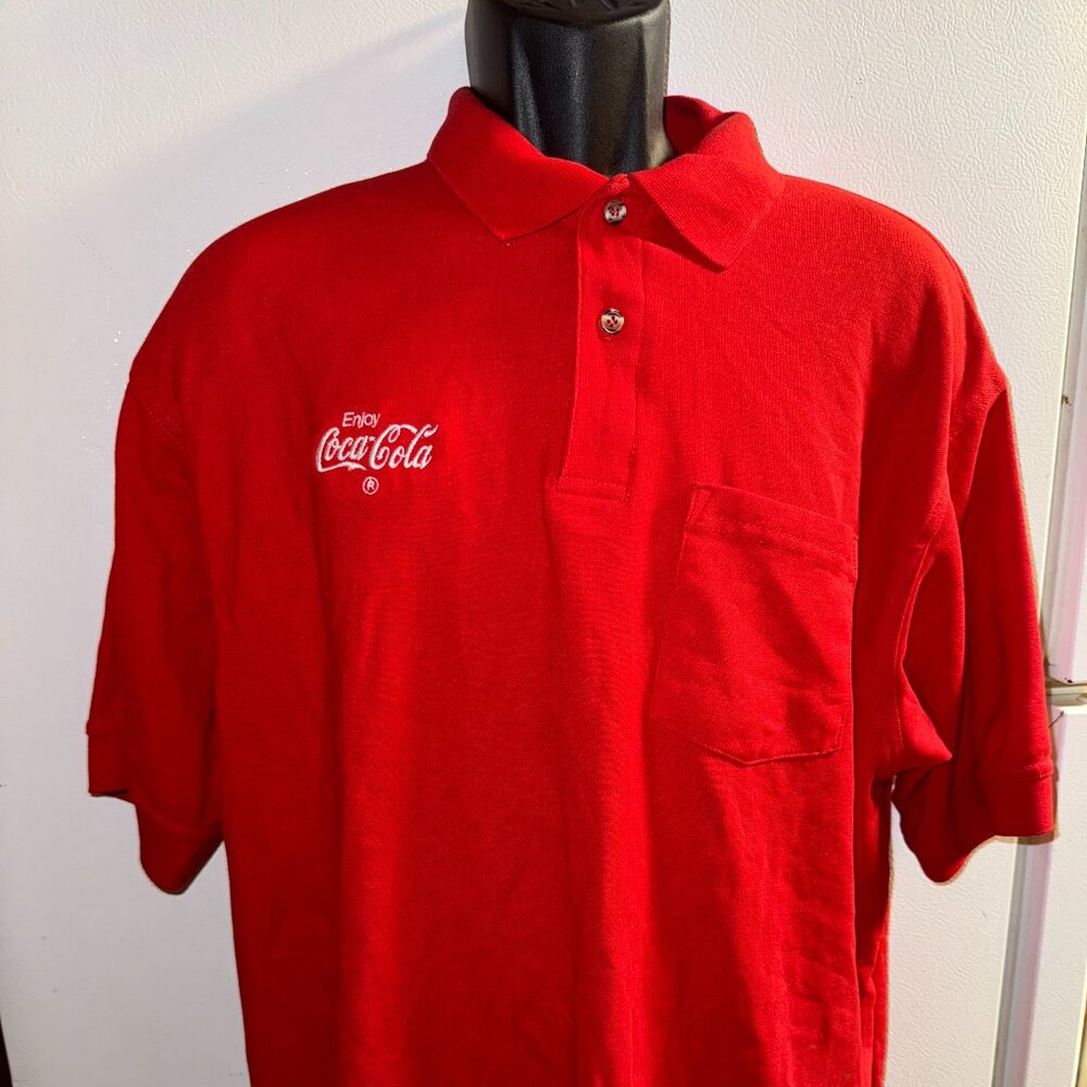 Coca-Cola Embroidered Polo - Company Work Uniform